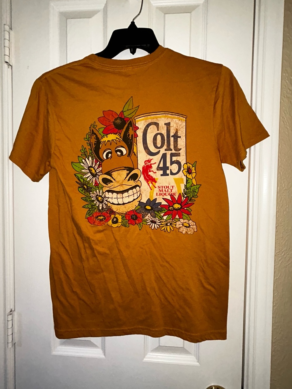 NWOT Men’s size medium  Colt 45 T-Shirt Jeff Spicoli" or "Party Mule" design